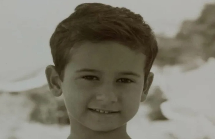 Carlo Conti bambino